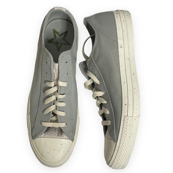 Converse CTAS Chuck Taylor All Star Ox Sneakers Shoes Gray Unisex Low Tops - Picture 1 of 14